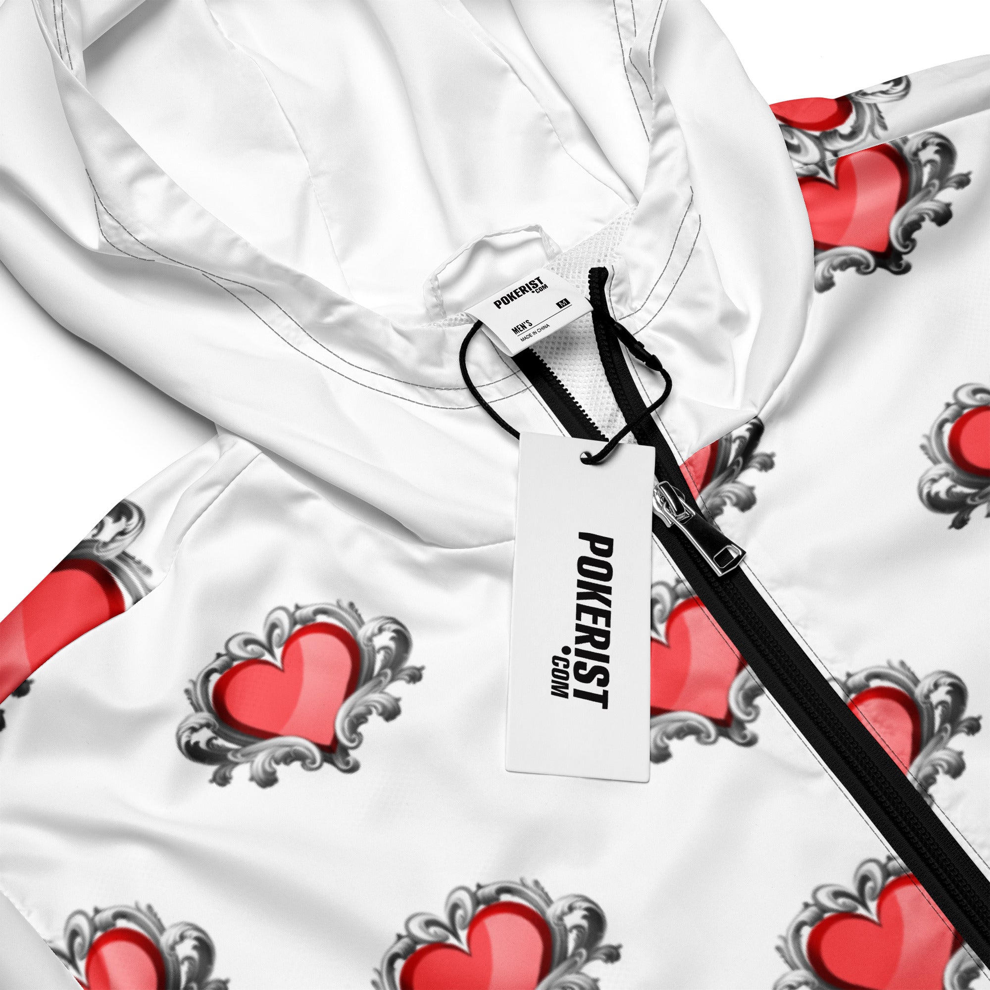 Queen Hearts - Men’s windbreaker