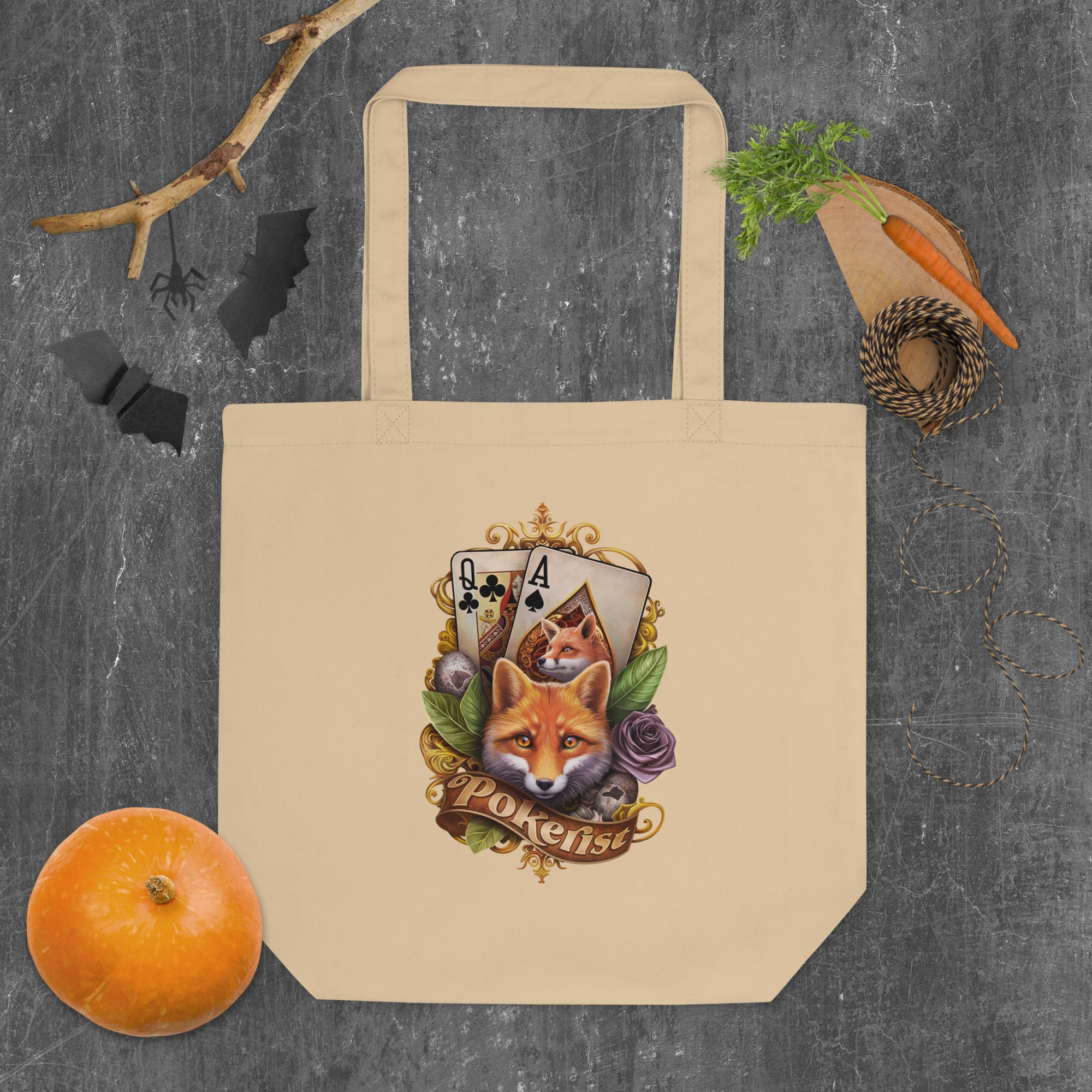 Paddy's Fox - Eco Tote Bag - Pokerist