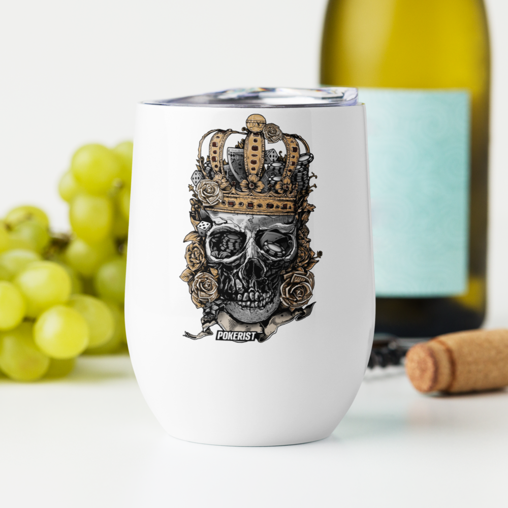 Skull Crown - Wine tumbler