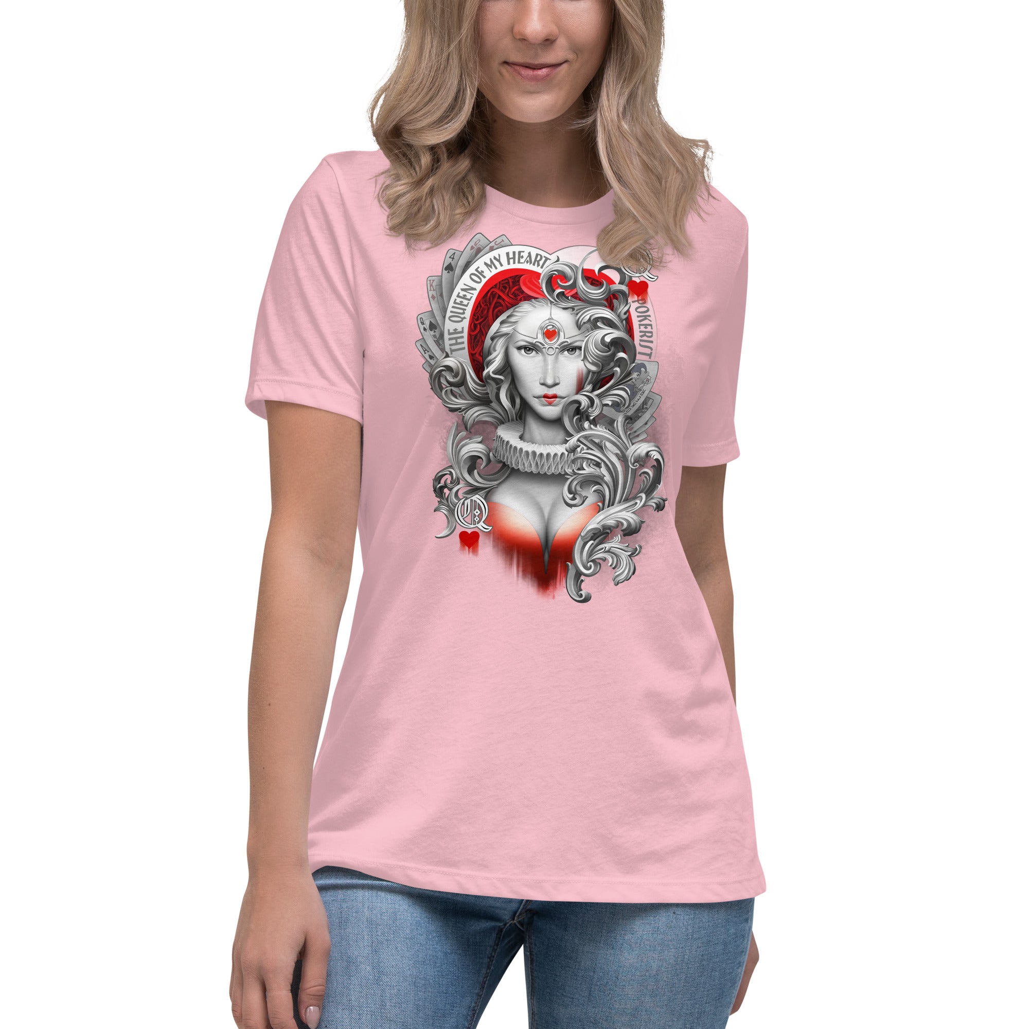 Queen Hearts - Women's Relaxed T-Shirt