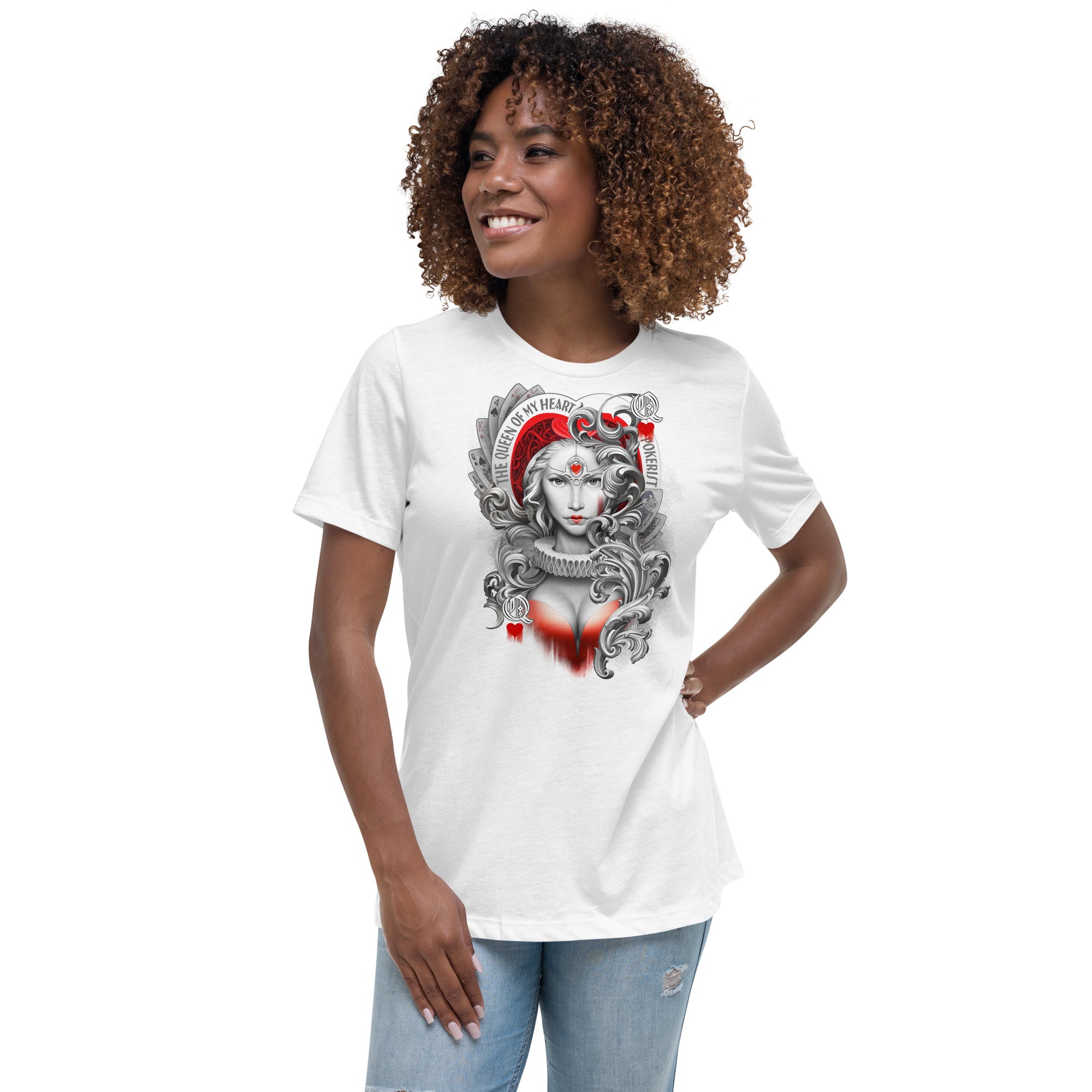 Queen Hearts - Women's Relaxed T-Shirt