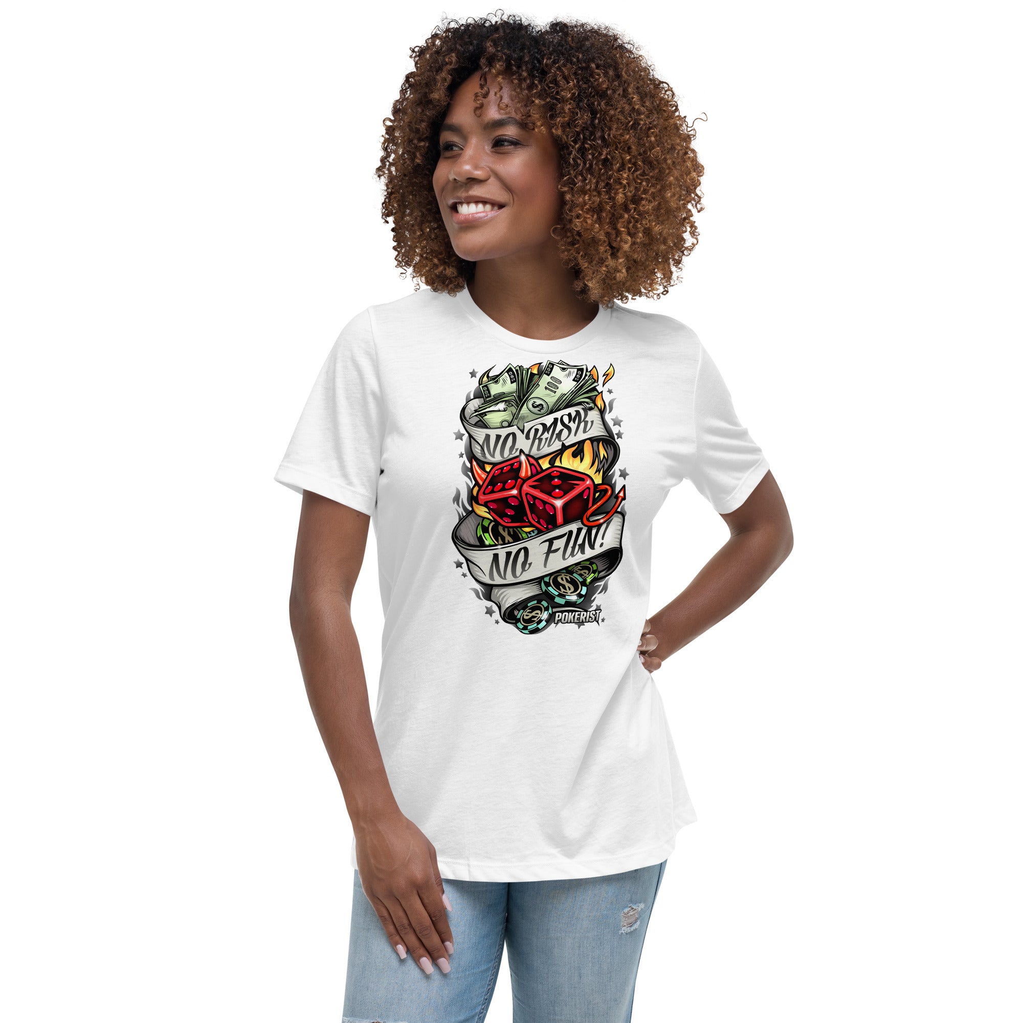 No Risk No Fun - Women's Relaxed T-Shirt