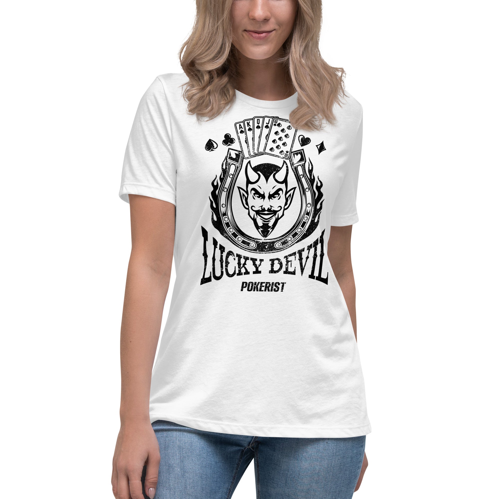 Lucky Devil - Women's Relaxed T-Shirt